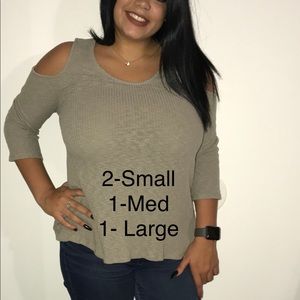 NEW Cold Shoulder Top